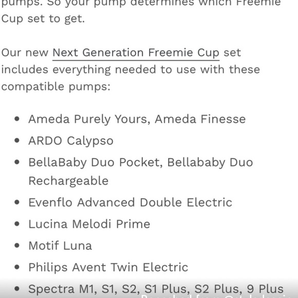 Freemie Pump and extra set of cups - Picture 9 of 9